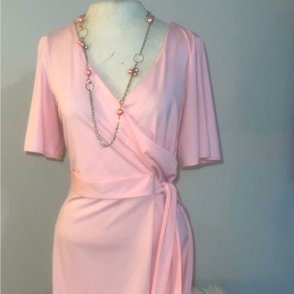 Women’s Pink Knee Length Dress